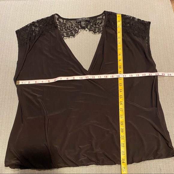 Forever 21 Size 2X Black Shirt - Picture 16 of 16